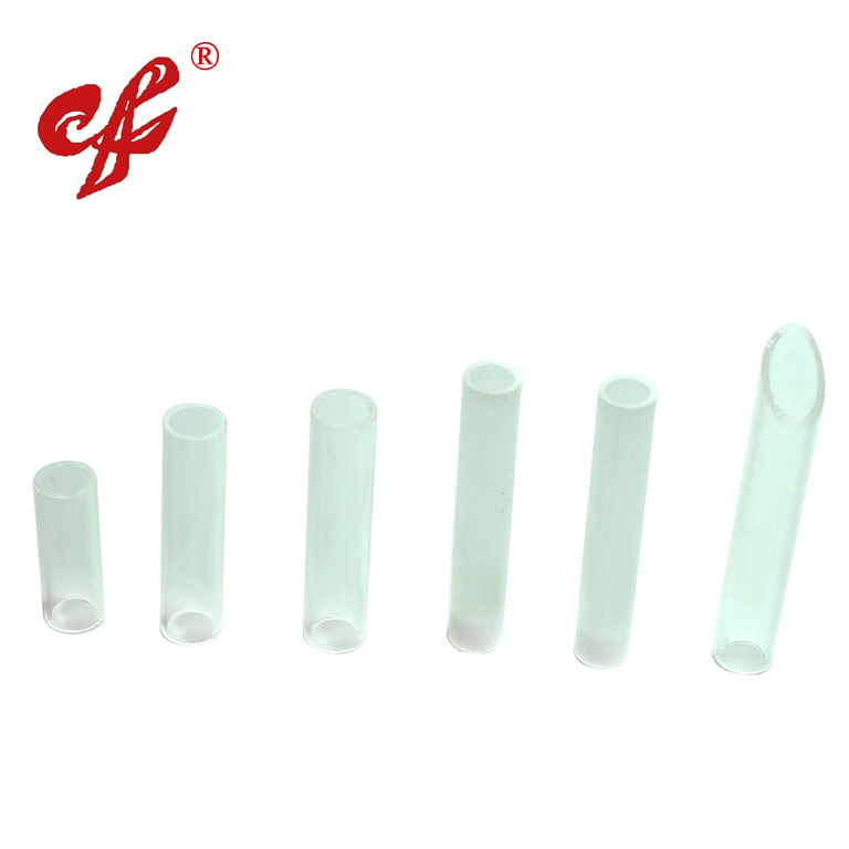 Sampler quartz tube - transparent tube, cream tube cf