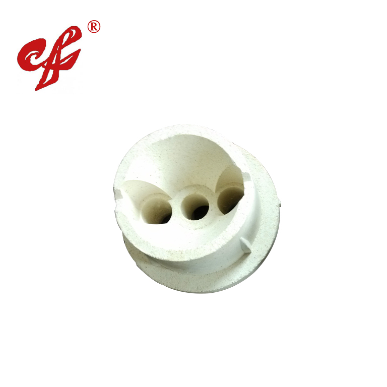 副枪探头三孔泥头